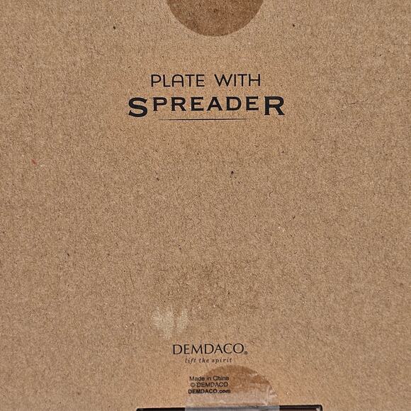 Elegant Bird & Floral Plate & Spreader Gift Set-Sealed Perfect for Entertaining - Picture 5 of 6